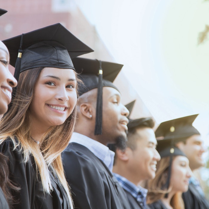 group of graduates